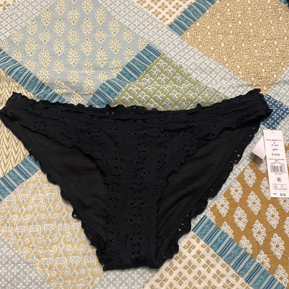 Black Swim bottoms (Small 3-5)